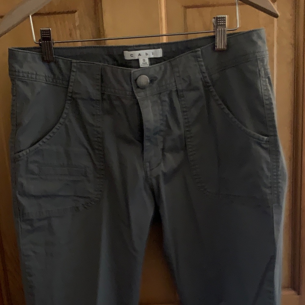 CAbi Charcoal Cargo Pants